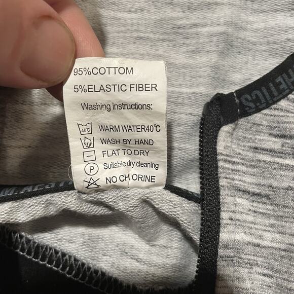 Gymshark Jacket Hoodie Zip Up Raglan Colorblock Athletic Pump Cover Womens XL - Picture 4 of 8